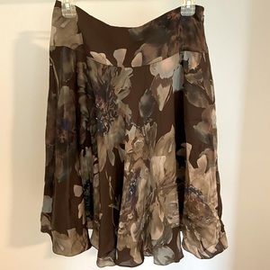 100% silk Lauren by Ralph Lauren skirt